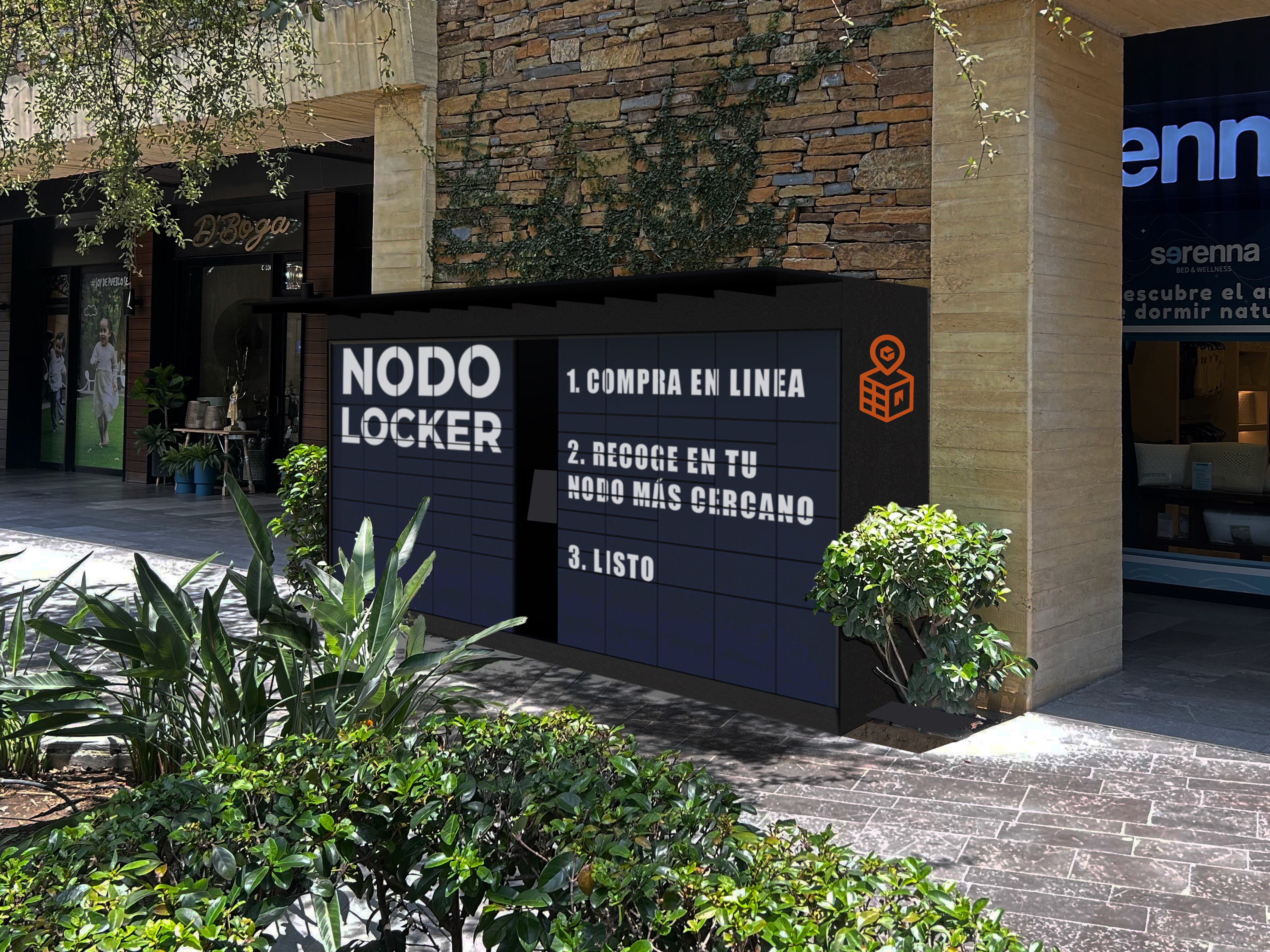 Nodo Locker - Interfaz de usuario